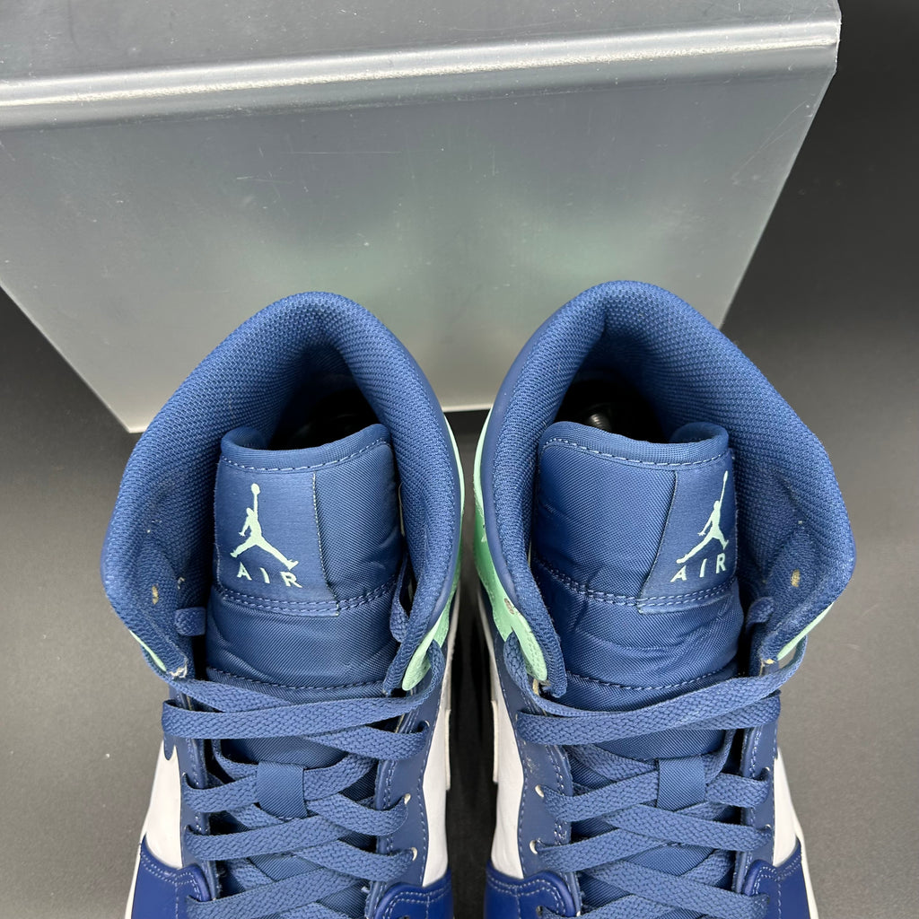 Nike air Jordan 1 mid mystic navy mint foam