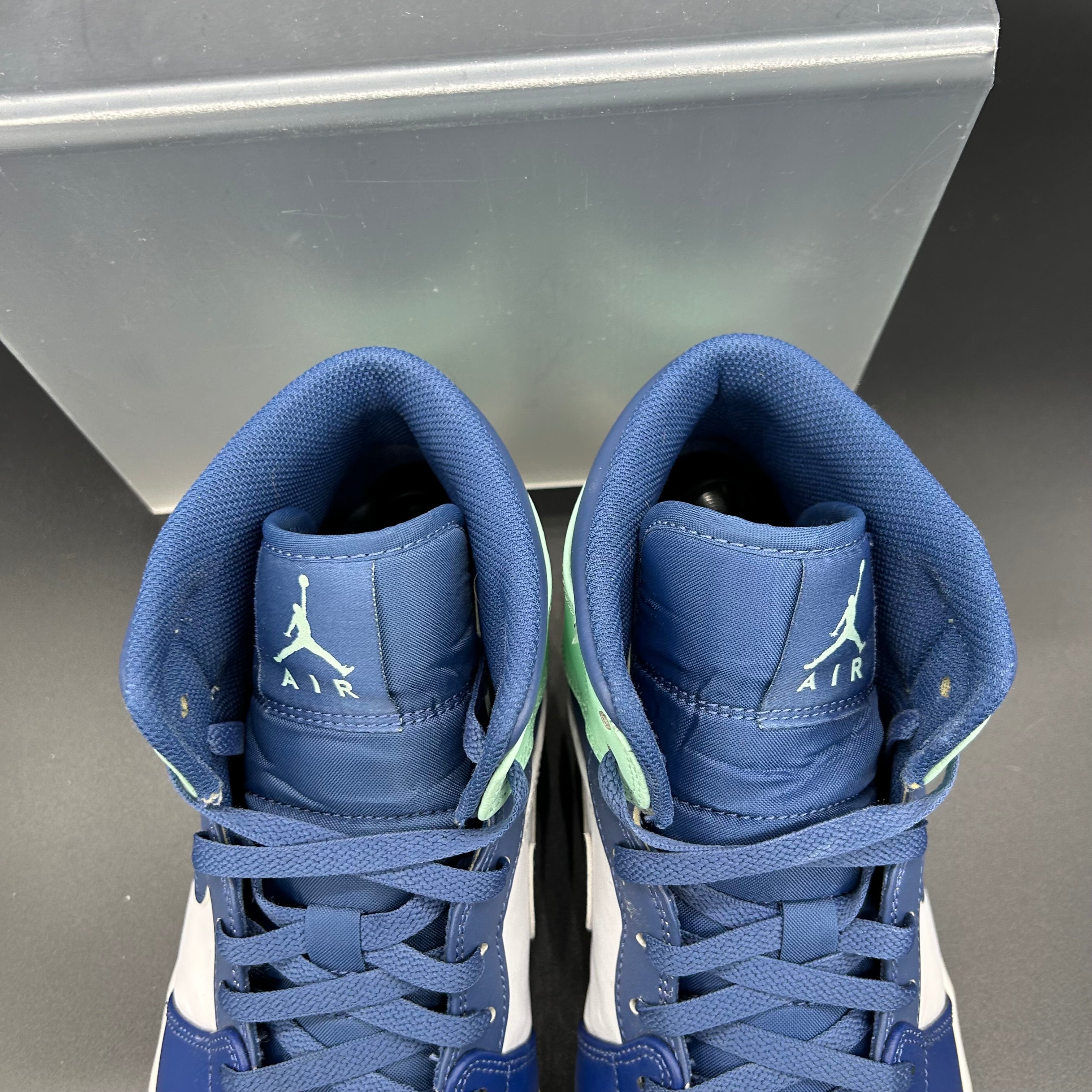 Nike air Jordan 1 mid mystic navy mint foam