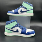 Nike air Jordan 1 mid mystic navy mint foam