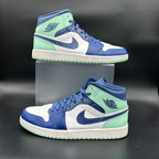 Nike air Jordan 1 mid mystic navy mint foam
