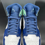 Nike air Jordan 1 mid mystic navy mint foam