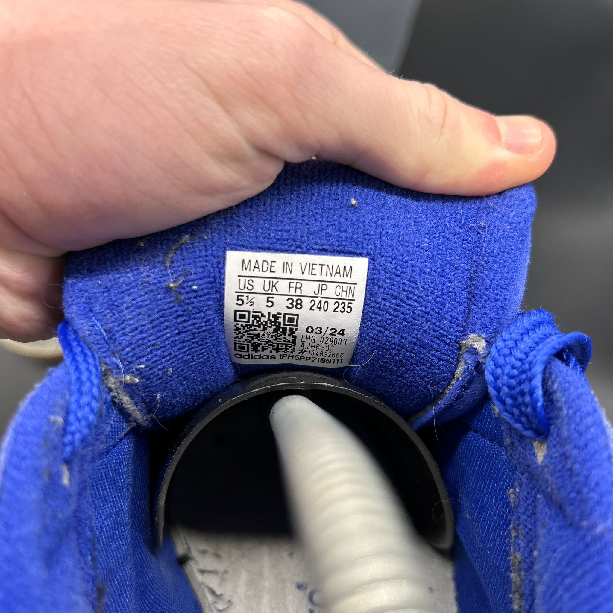 Adidas Campus 00s — Blue Suede EU 38