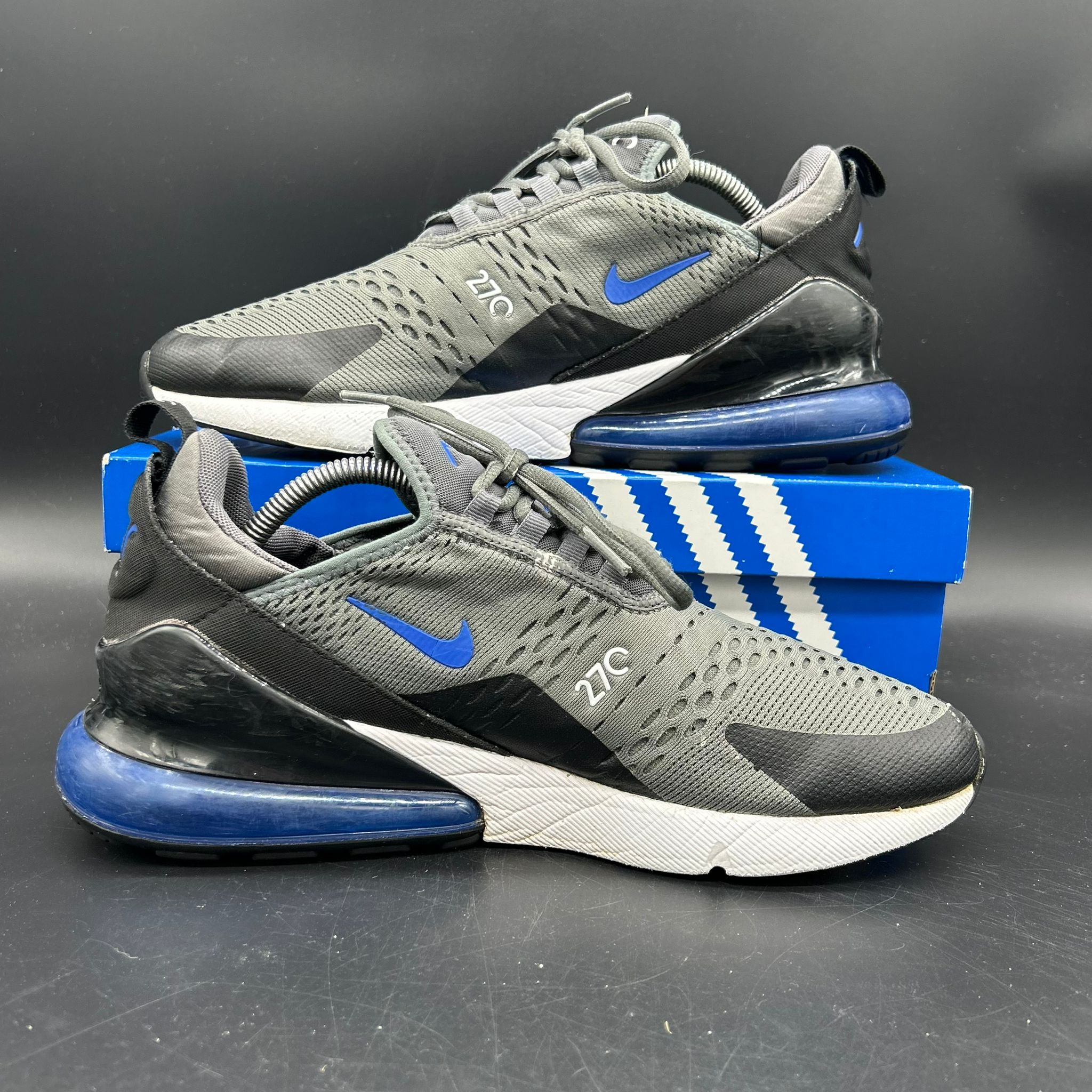 Nike Air Max 270 – Cool Grey / Blue EU 44