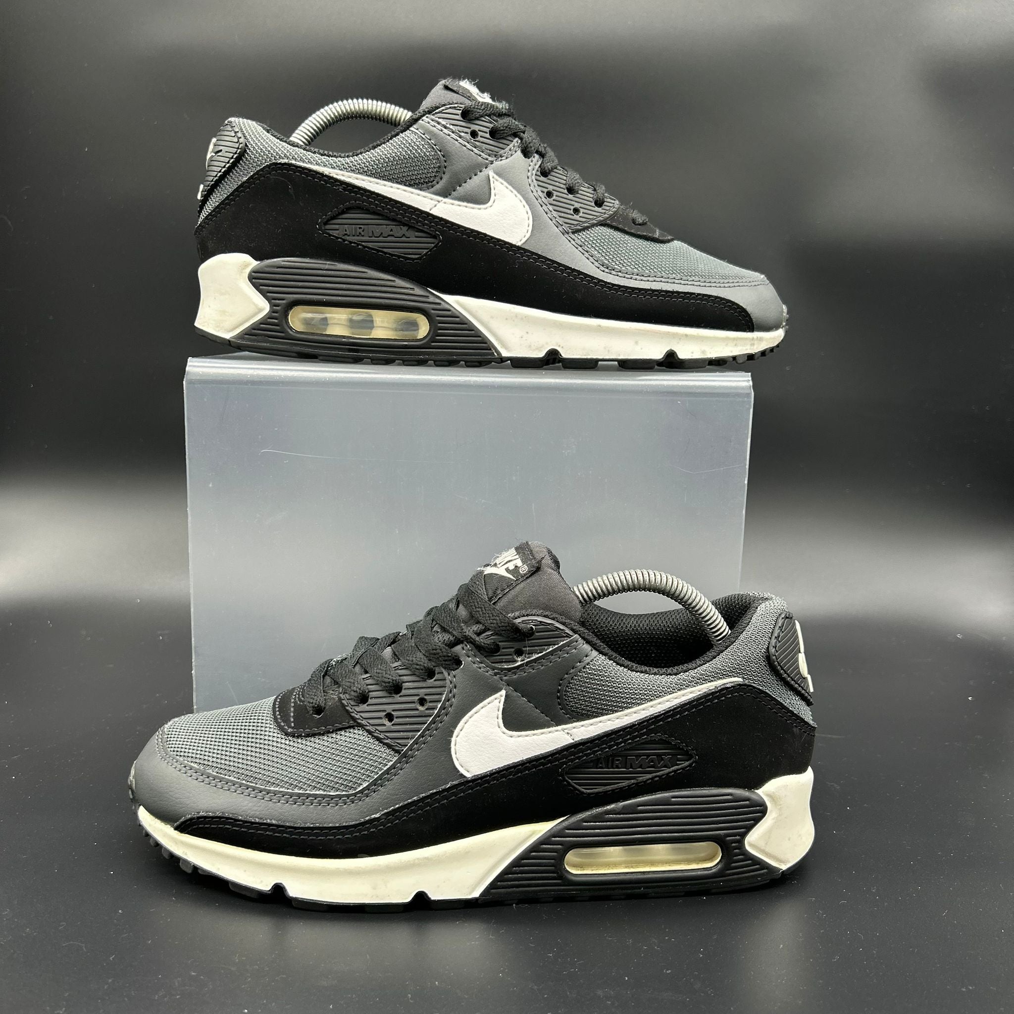 Nike Air Max 90 — Black/Grey (Used)
