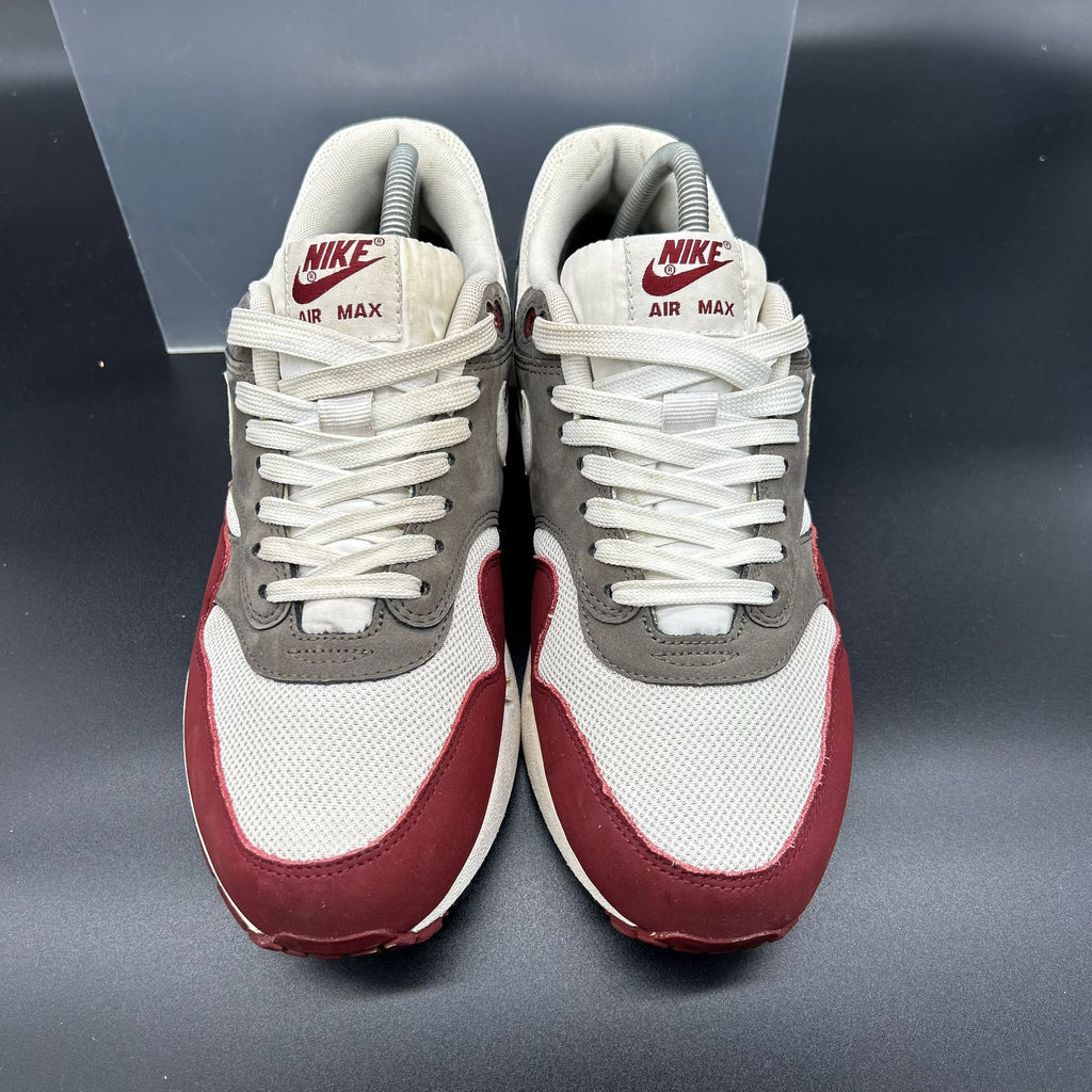 Nike Air Max 1 — Grey/Team Red/Sail (Used)