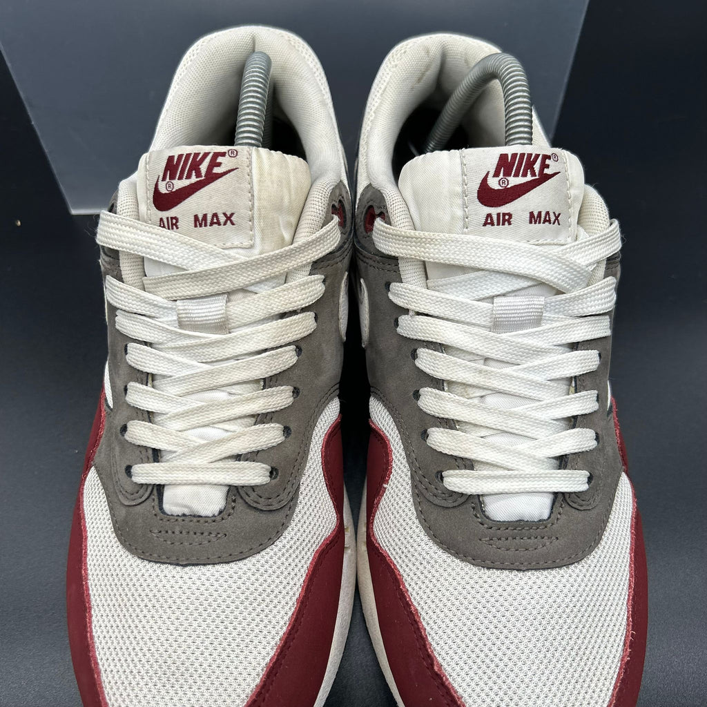 Nike Air Max 1 — Grey/Team Red/Sail (Used)