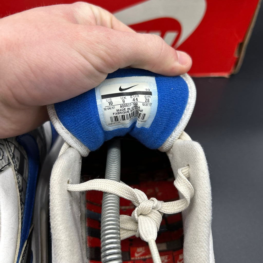 Nike Air Max 1 PRNT — White/Game Royal/Neutral Grey (Used)