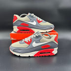 Nike Air Max 90 Essential — Black/Red/French Grey (Used)