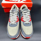 Nike Air Max 90 Essential — Black/Red/French Grey (Used)