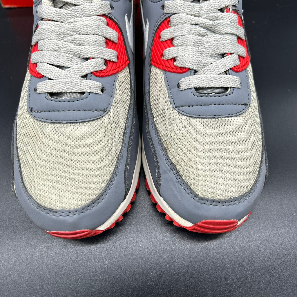 Nike Air Max 90 Essential — Black/Red/French Grey (Used)