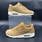 Nike Air Max 90 — Wheat/Tan Suede (Used)