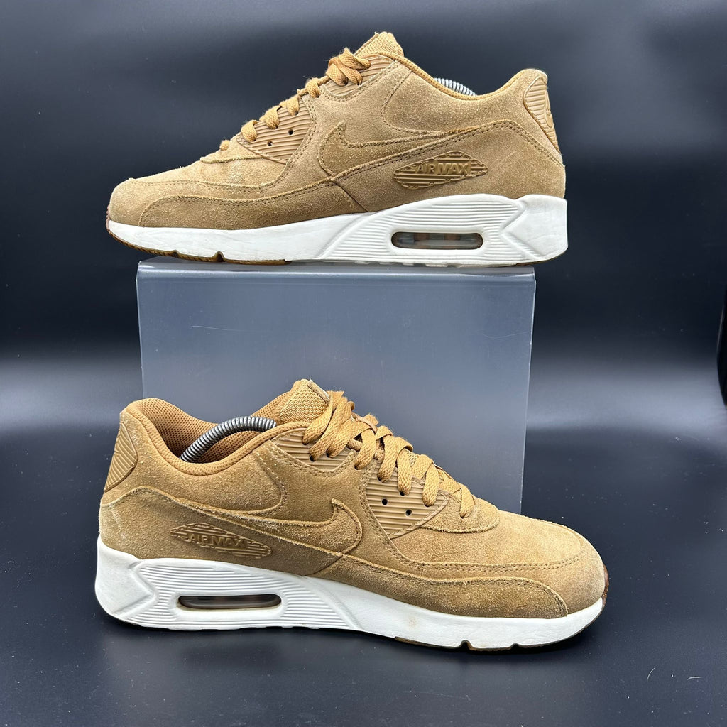 Nike Air Max 90 — Wheat/Tan Suede (Used)