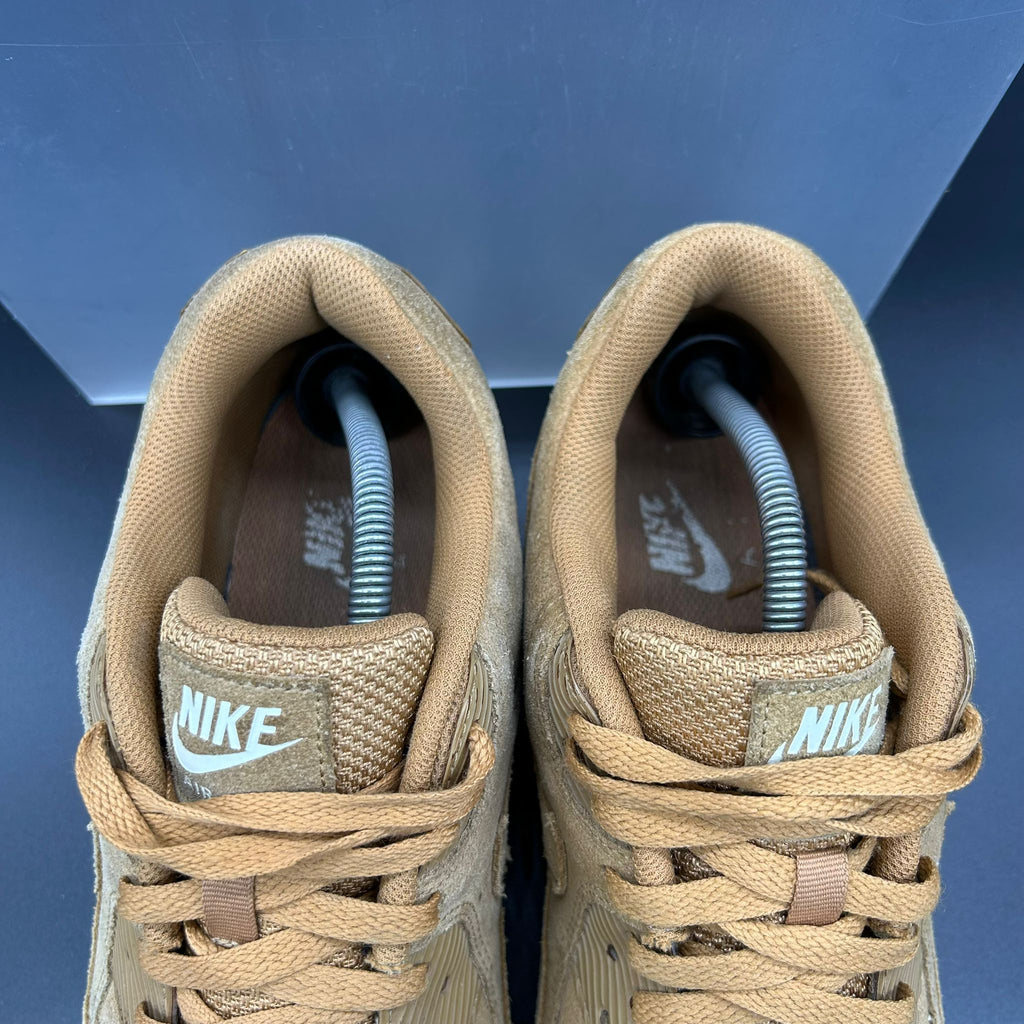 Nike Air Max 90 — Wheat/Tan Suede (Used)