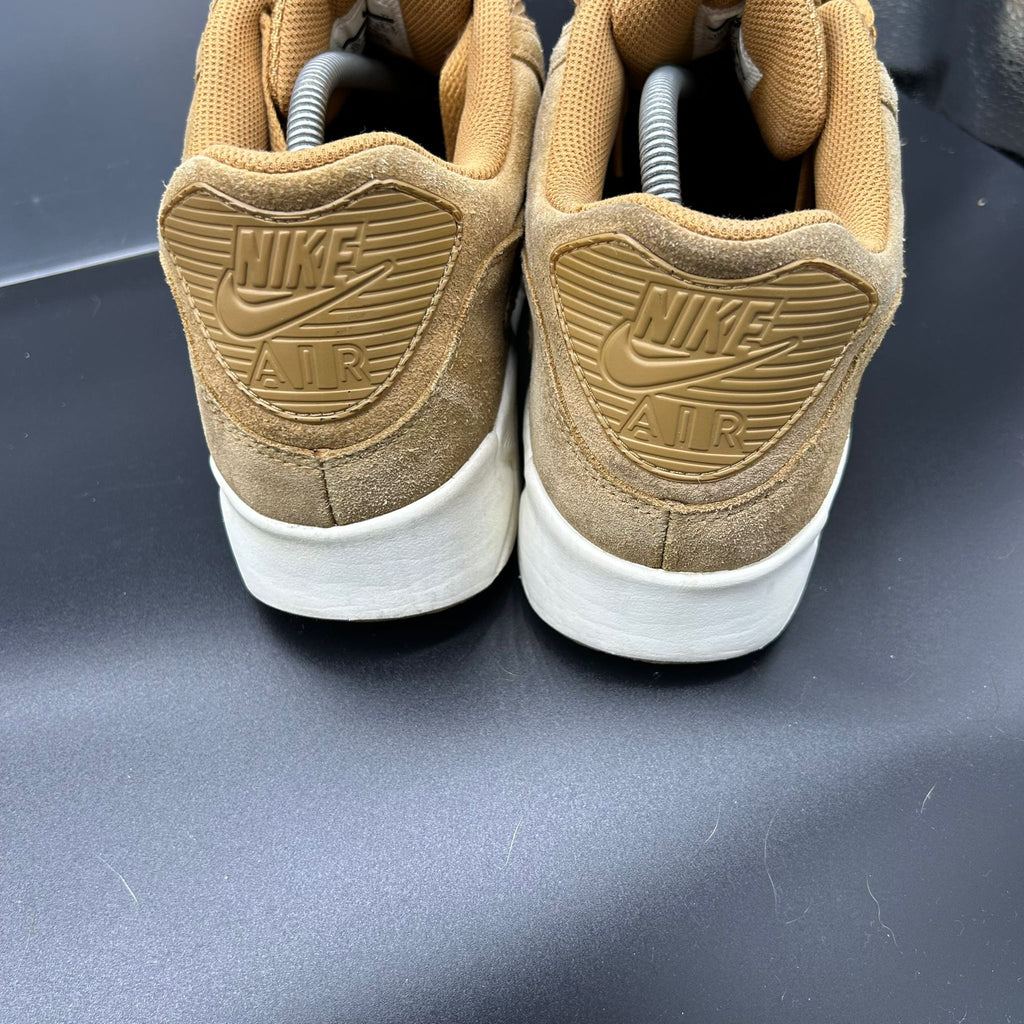 Nike Air Max 90 — Wheat/Tan Suede (Used)