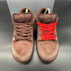 Nike SB Dunk Low Pro — Chocolate/Team Red (Used)