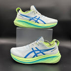 Asics Gel-Nimbus 26 — Pale Blue/Lime Zest (Used)