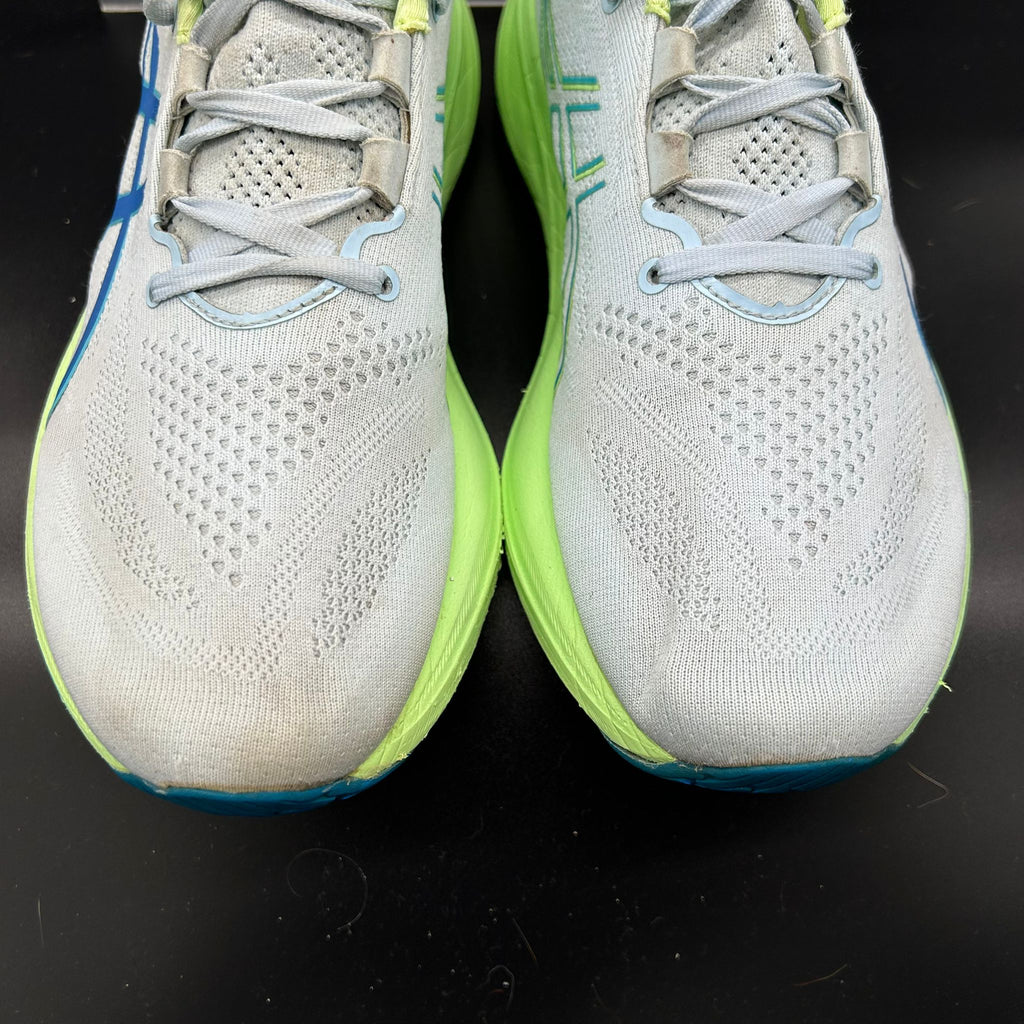 Asics Gel-Nimbus 26 — Pale Blue/Lime Zest (Used)