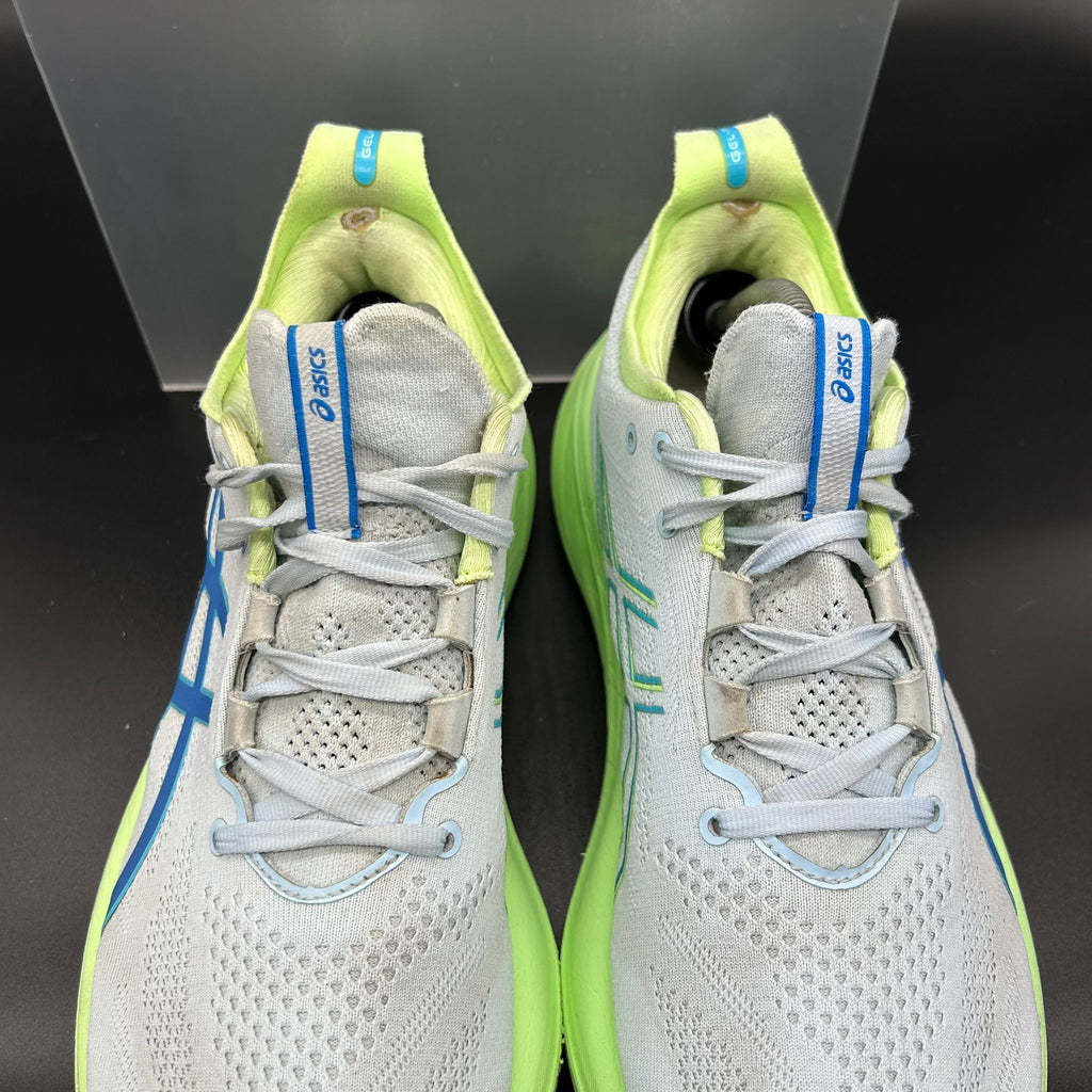 Asics Gel-Nimbus 26 — Pale Blue/Lime Zest (Used)