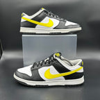 Nike Dunk Low — Black/White/Yellow Strike (Used)