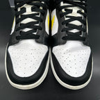 Nike Dunk Low — Black/White/Yellow Strike (Used)