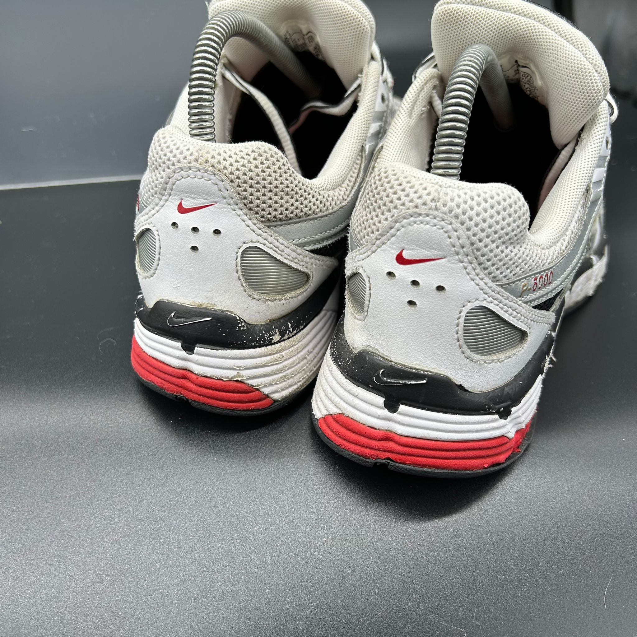 Nike P-6000 Bowerman Series — White/University Red (Used)