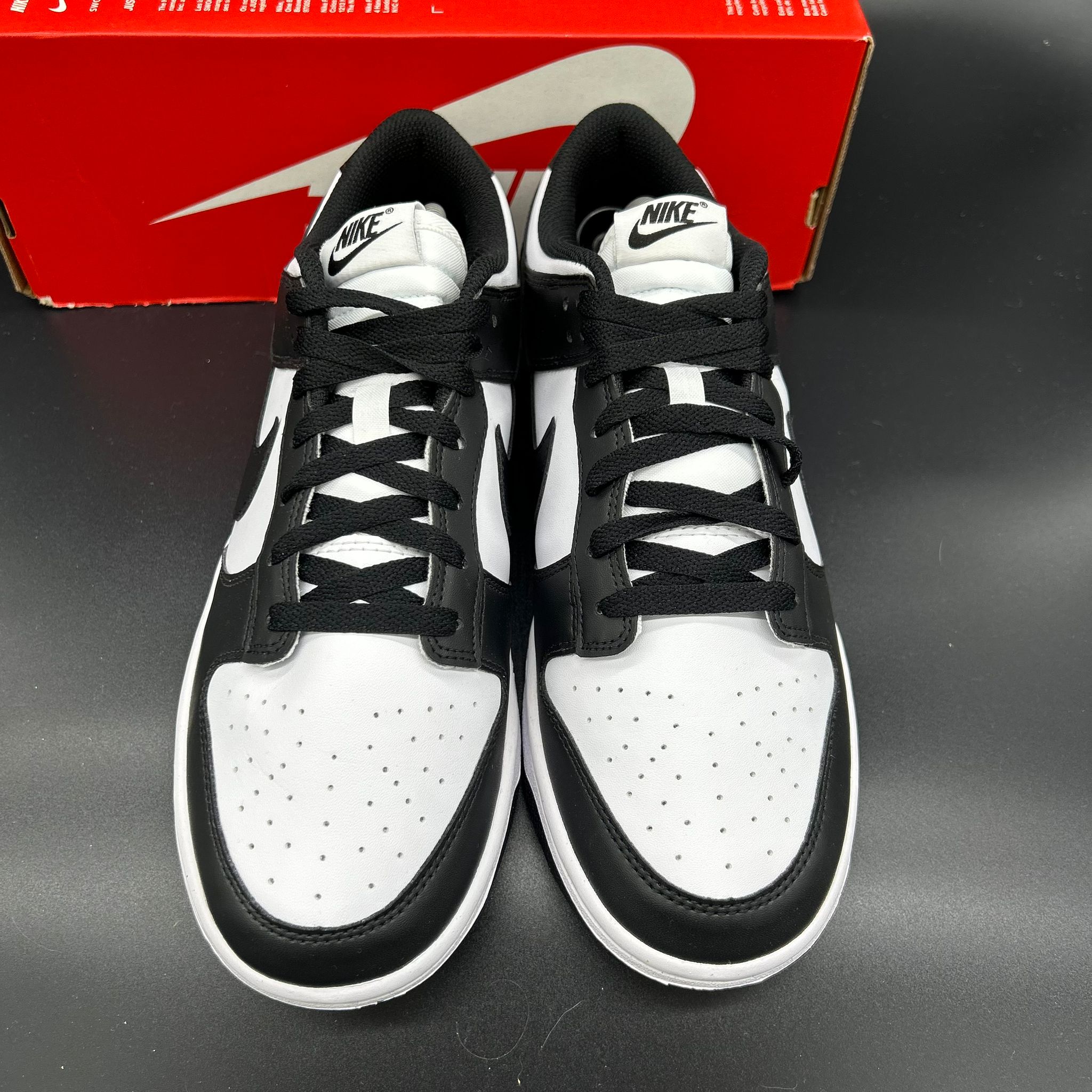 Nike Dunk Low ‘Panda’ — White/Black (Brand New)