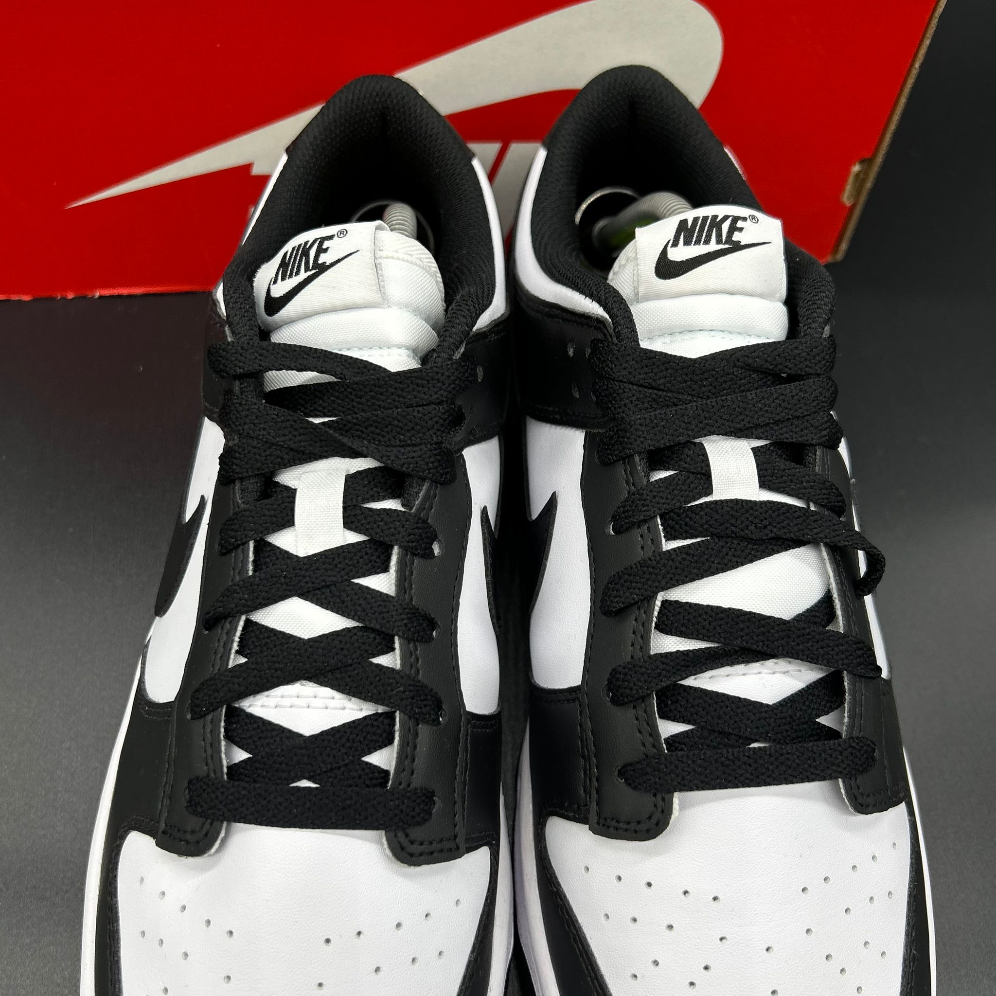 Nike Dunk Low ‘Panda’ — White/Black (Brand New)