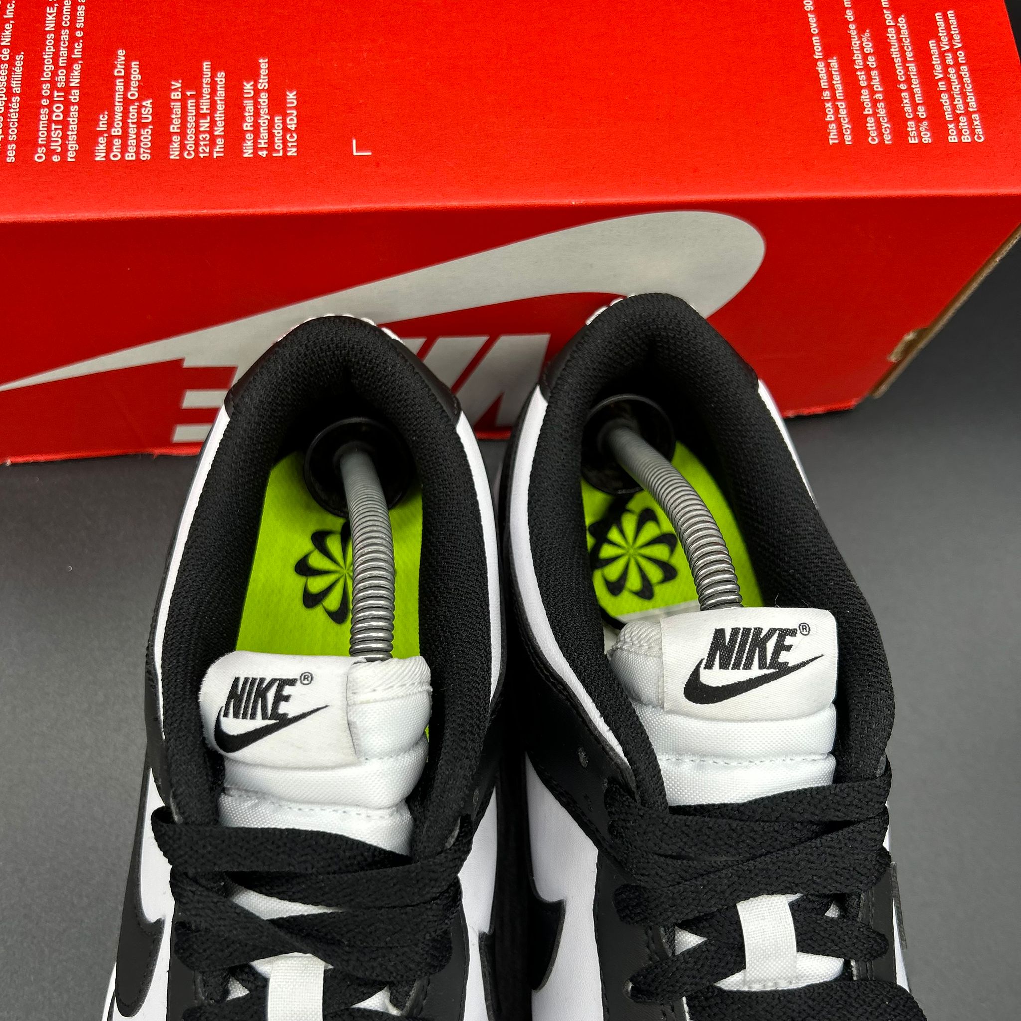 Nike Dunk Low ‘Panda’ — White/Black (Brand New)