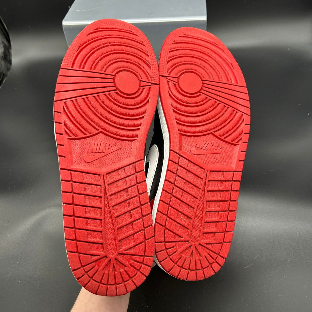 Air Jordan 1 Low ‘Bred’ — Black/Gym Red/White (Used)