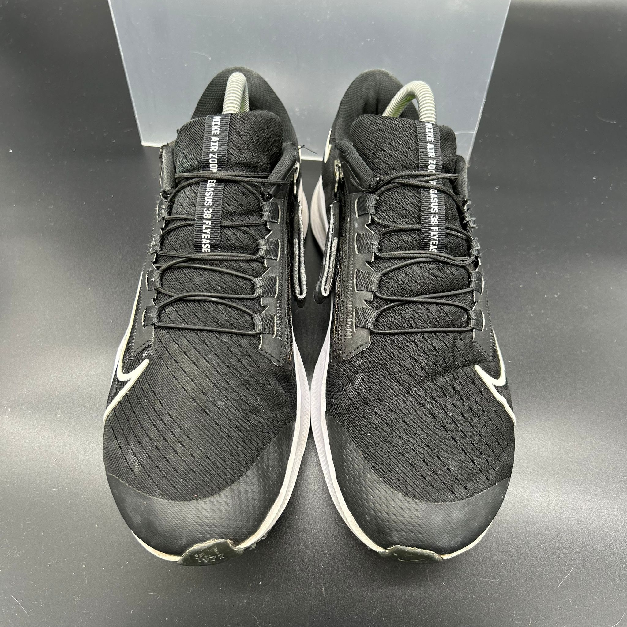 Nike Air Zoom Pegasus 38 FlyEase — Black/White (Used)