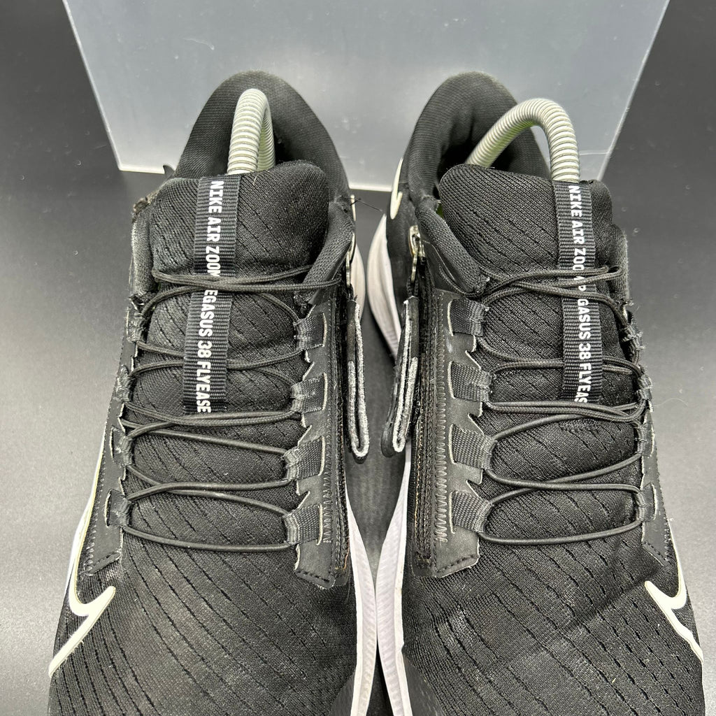 Nike Air Zoom Pegasus 38 FlyEase — Black/White (Used)