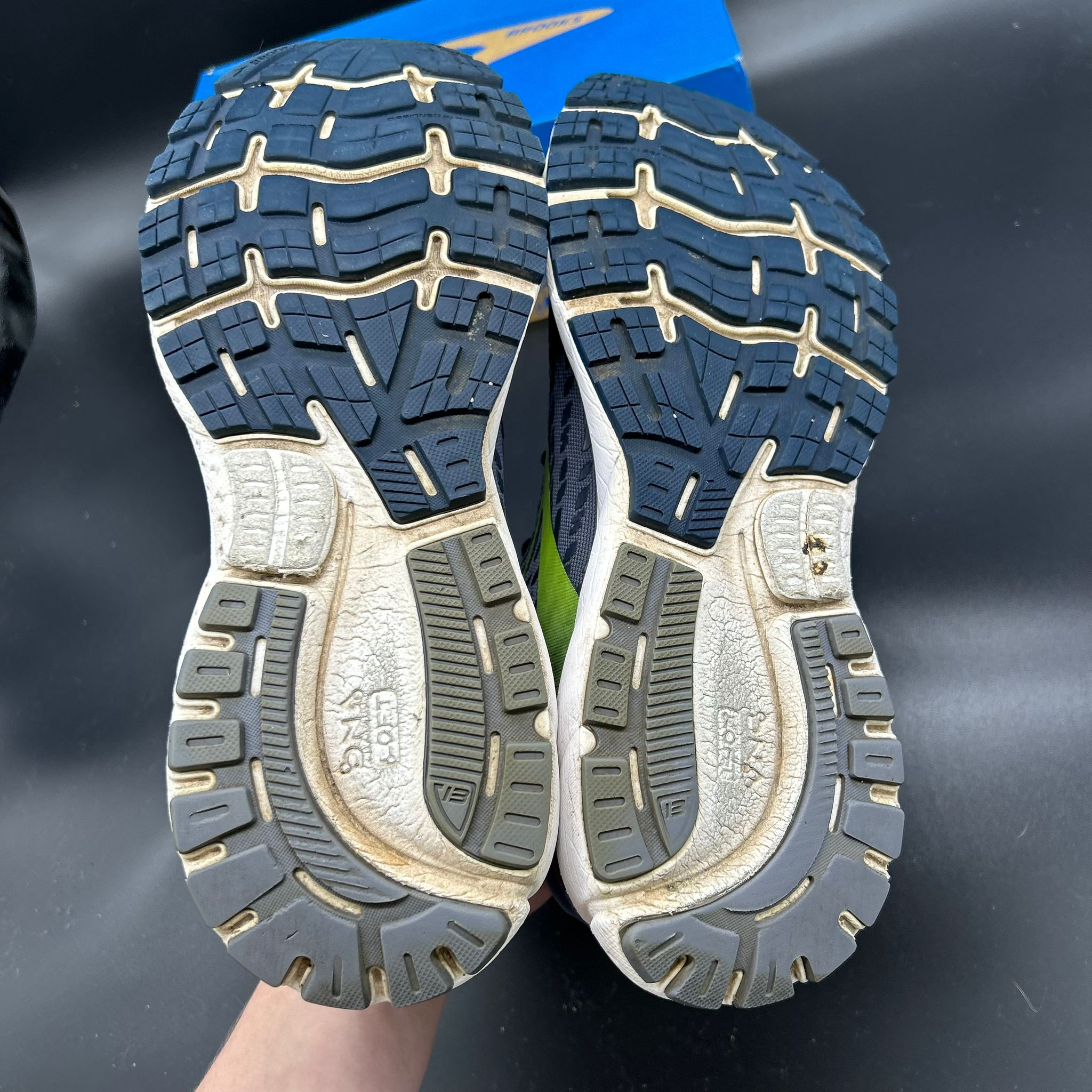 Brooks Ghost 13 — Peacoat/Grey/Nightlife (Used)
