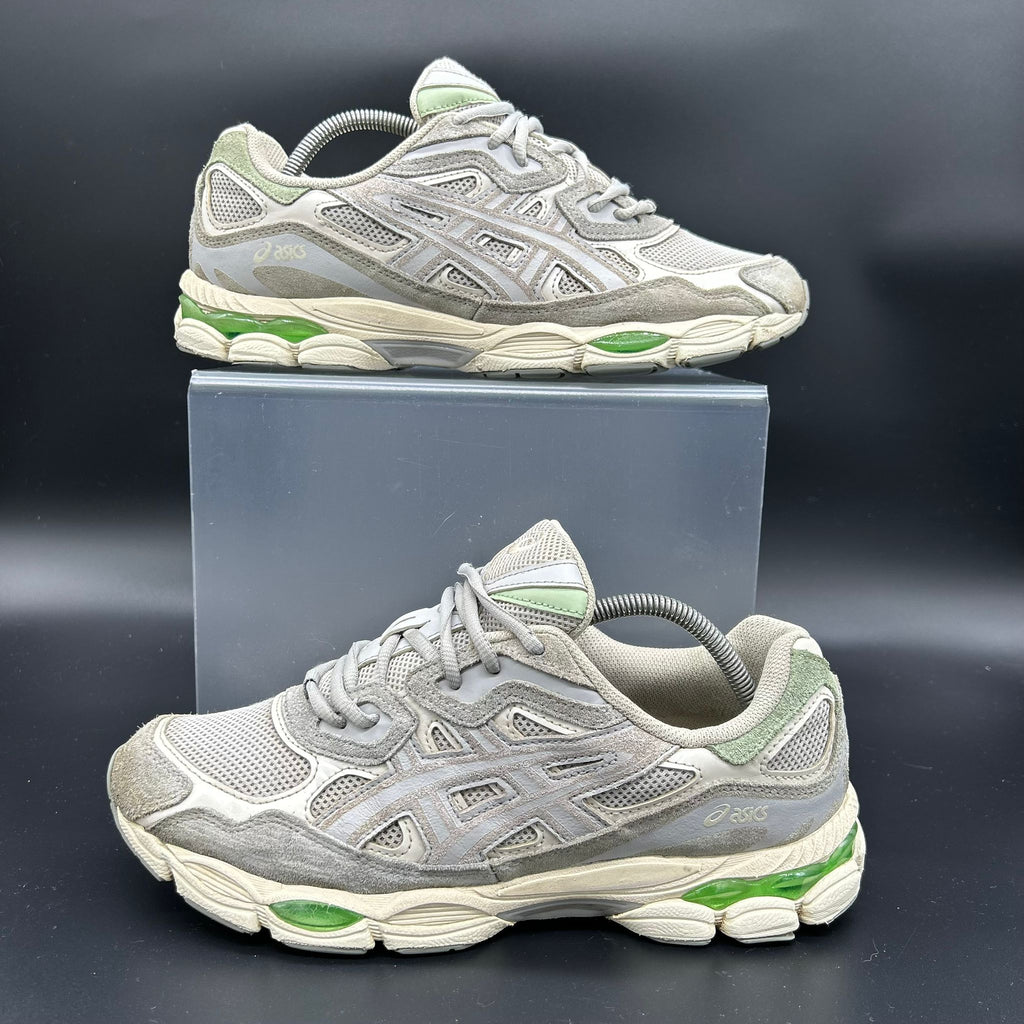 Asics Gel-NYC — Oyster Grey/Seafoam Green (Used)