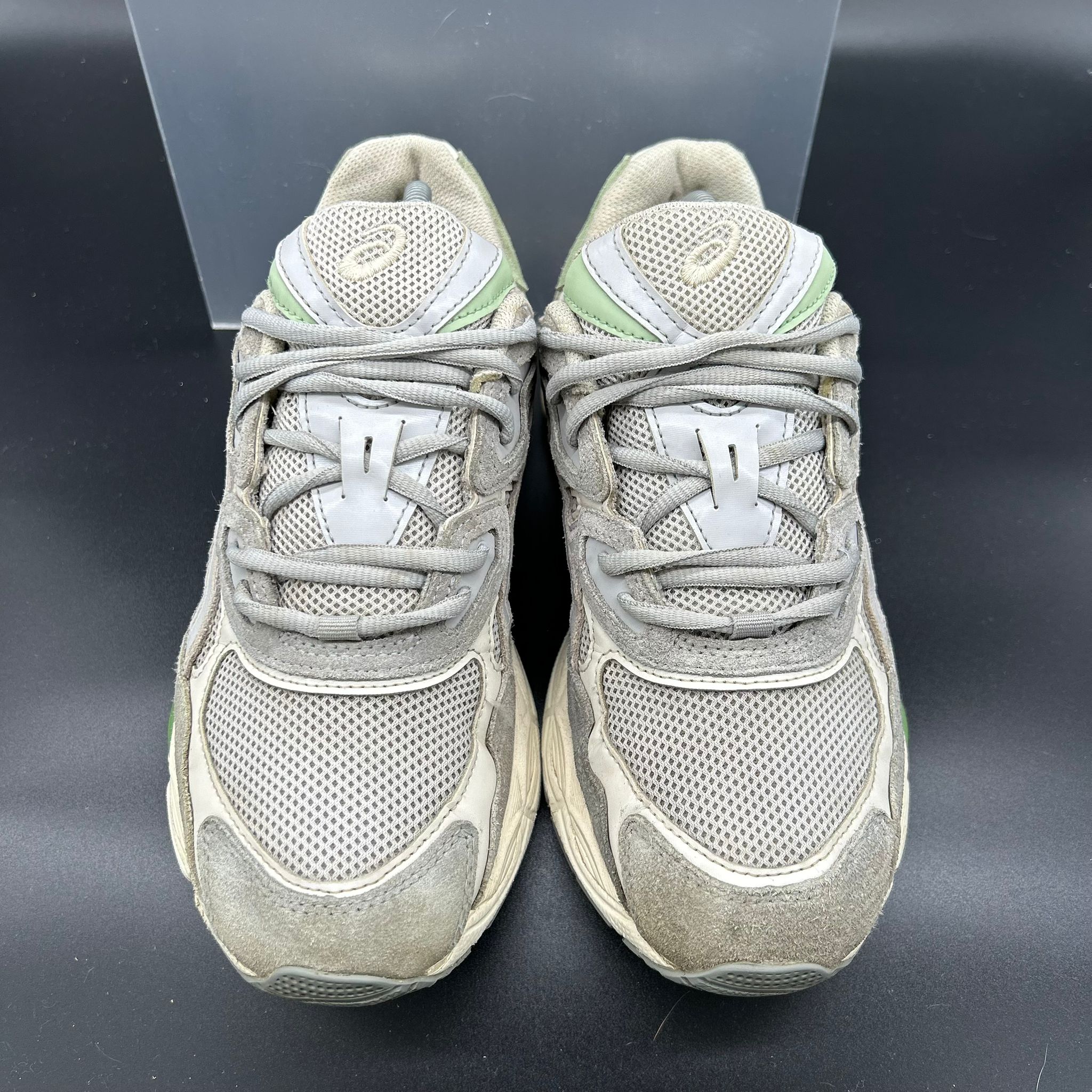 Asics Gel-NYC — Oyster Grey/Seafoam Green (Used)