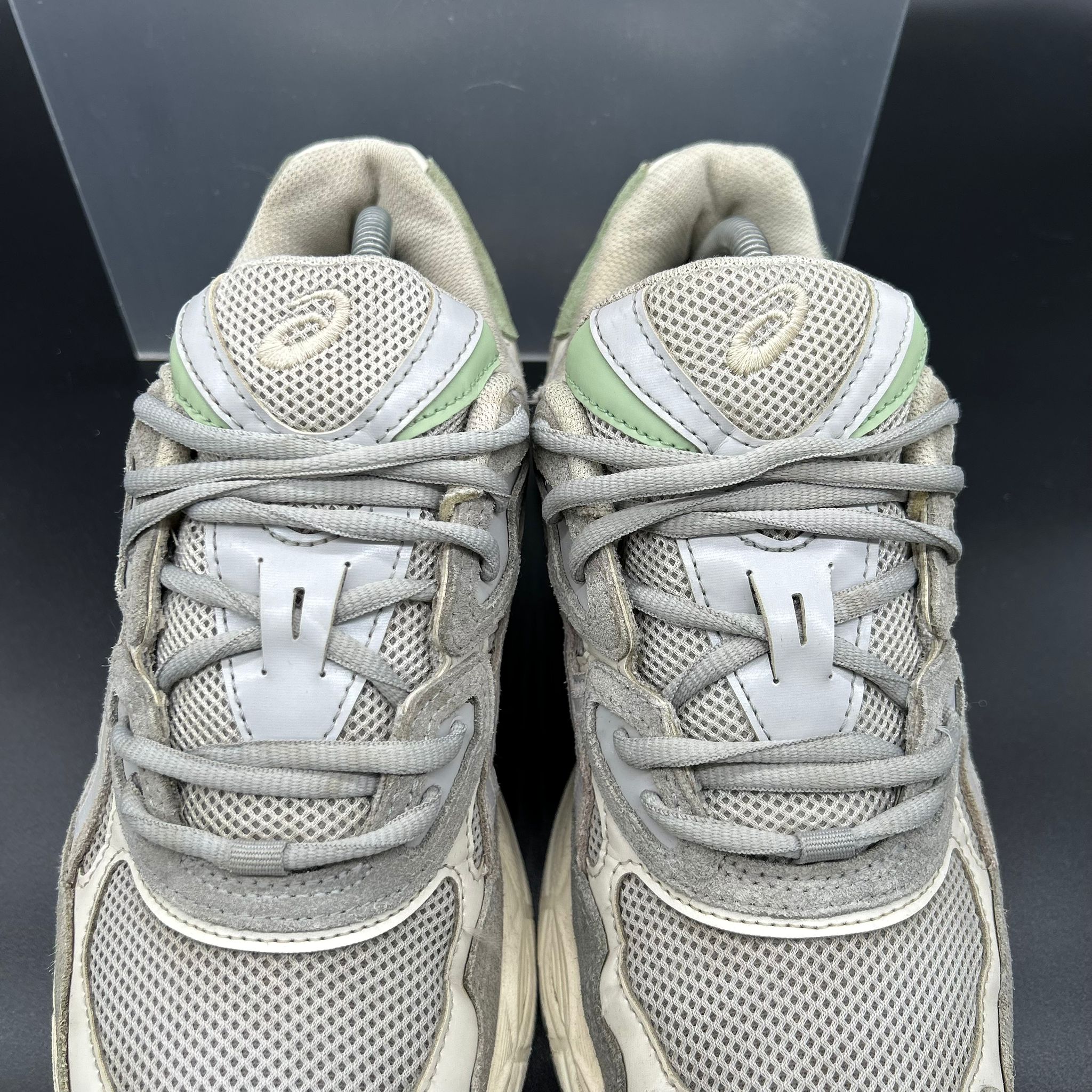 Asics Gel-NYC — Oyster Grey/Seafoam Green (Used)