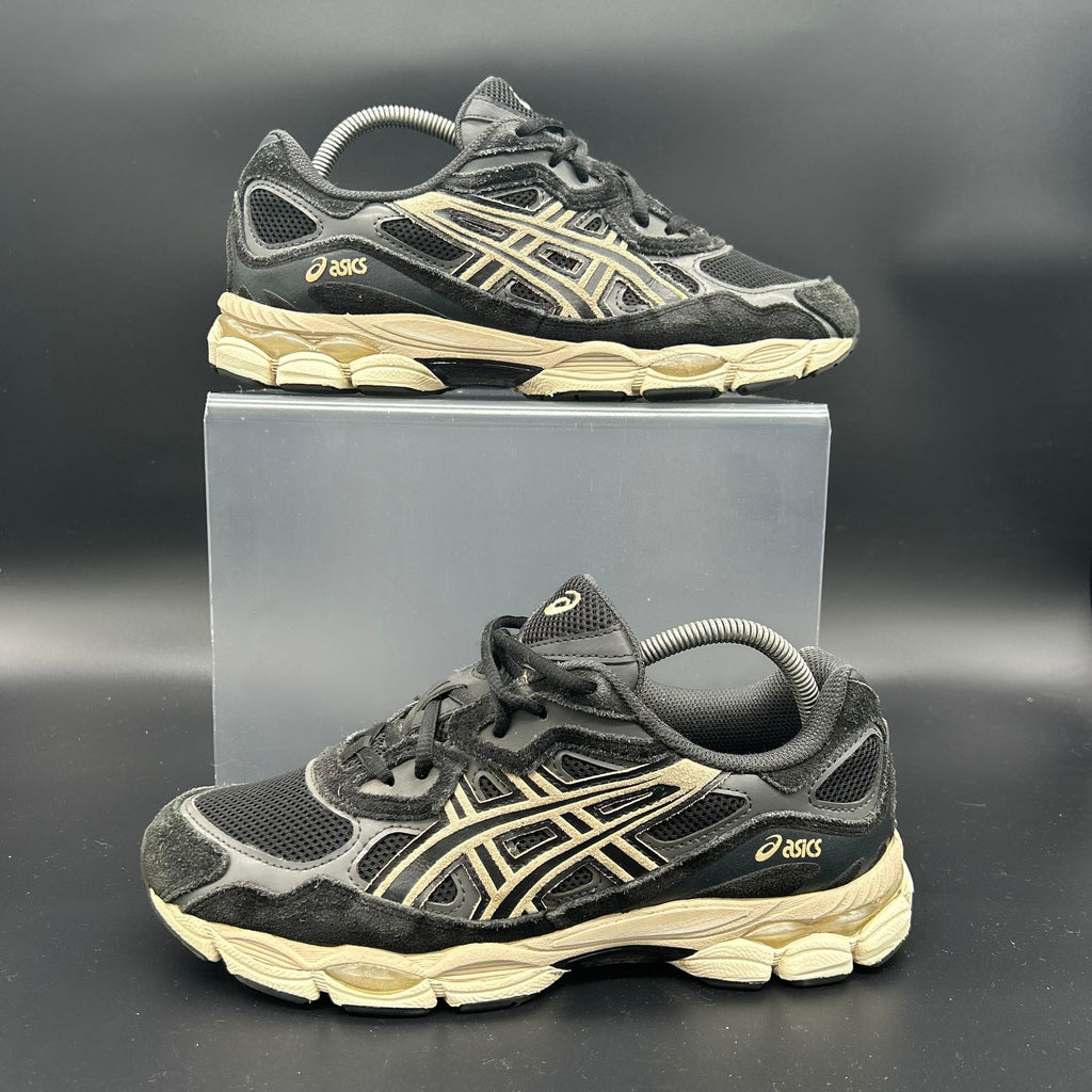 Asics Gel NYC – Zwart/Cream – EU 40.5 / US 7.5 (Used)