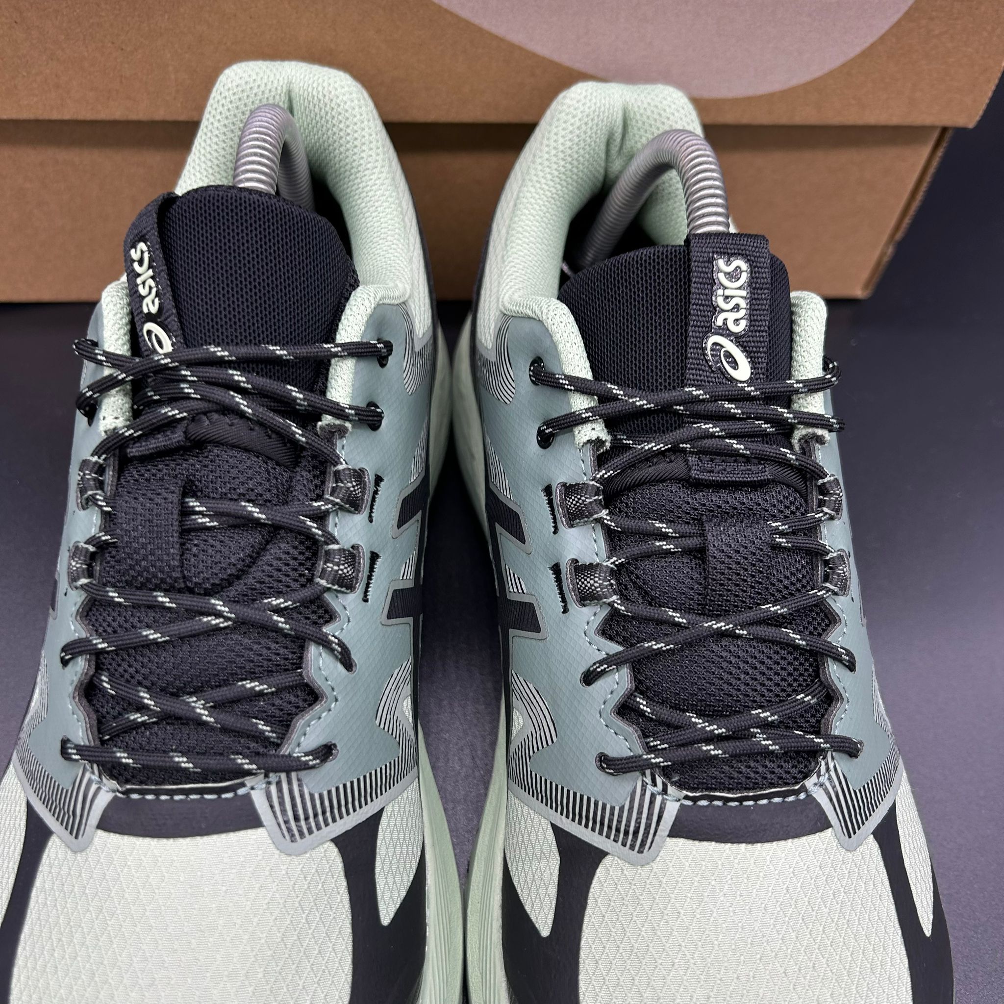 Asics Gel-Terrain – Dark Jade/Black – EU 42 / US 8.5 (Brand New with Box)