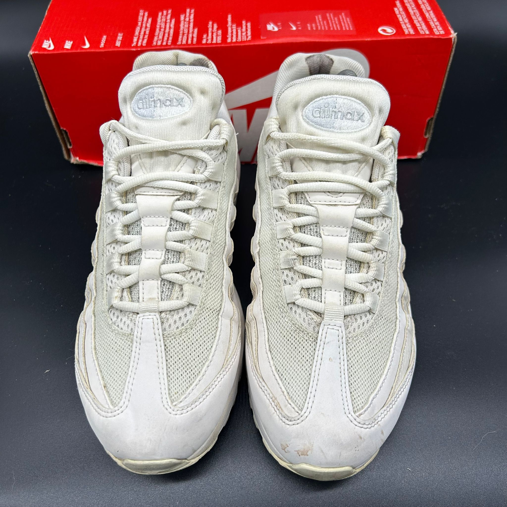 Nike Air Max 95 – White/Pure Platinum – EU 42 / US 10 (Used)