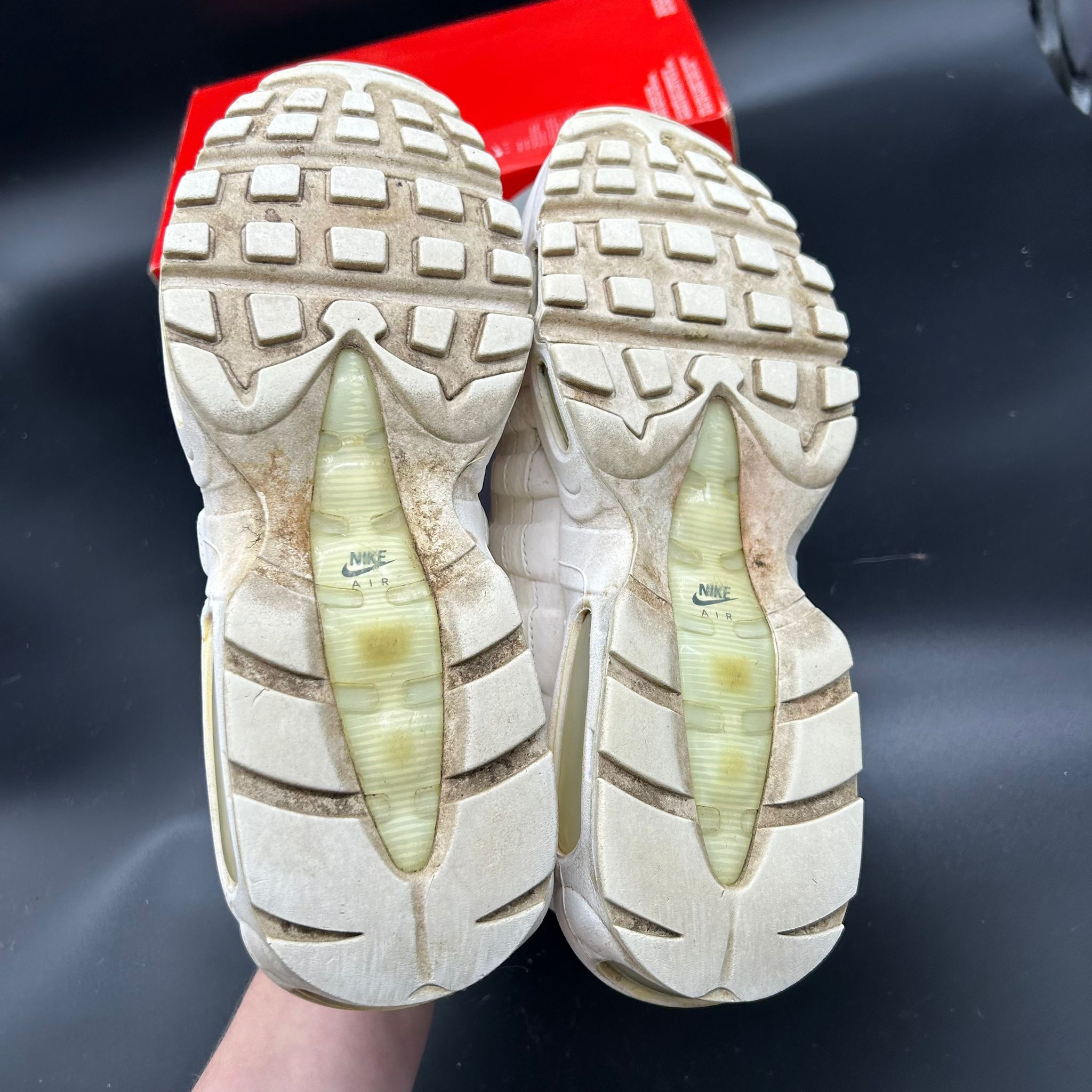 Nike Air Max 95 – White/Pure Platinum – EU 42 / US 10 (Used)