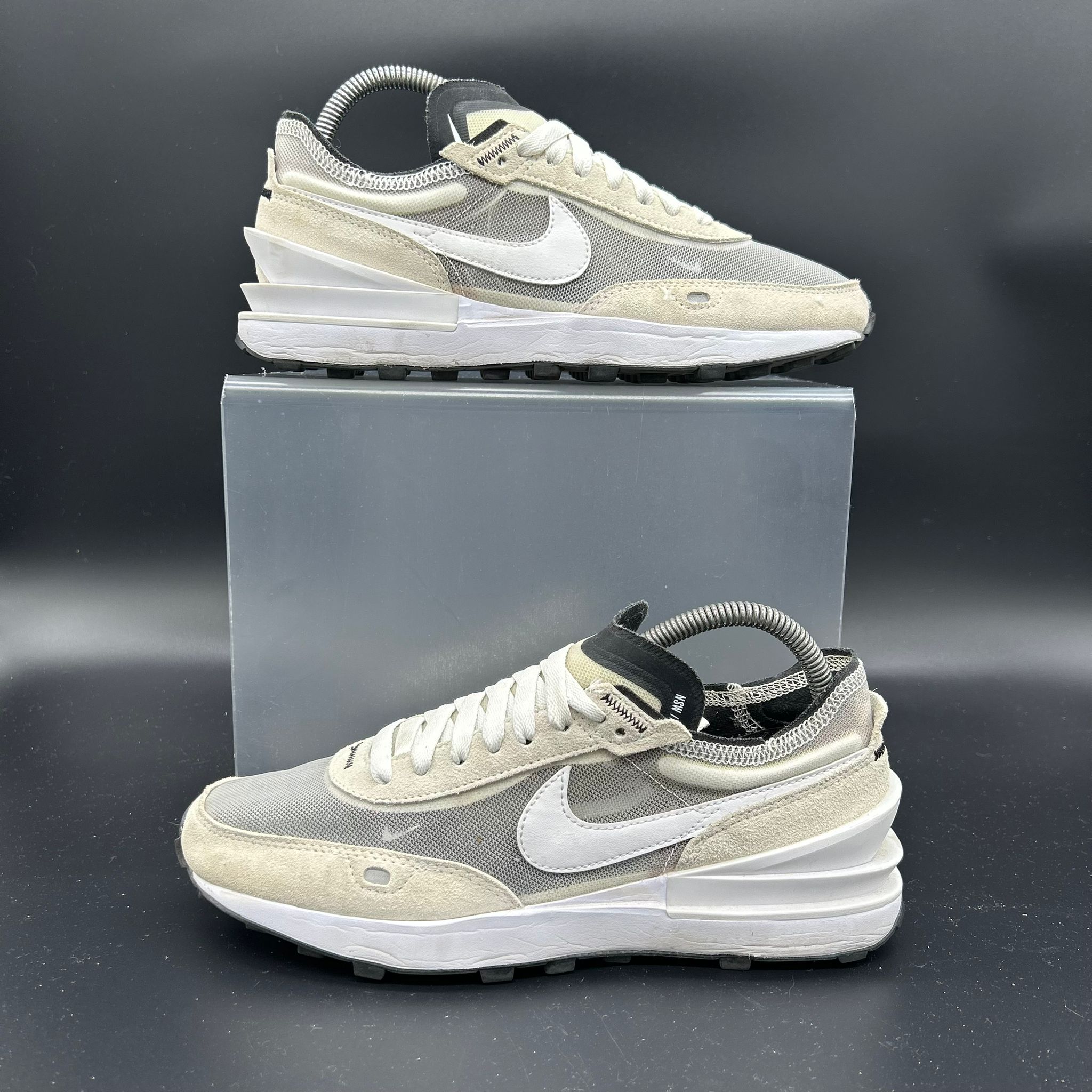 Nike Waffle One – Cream/White – EU 39 / US 8 (Almost Brand New)