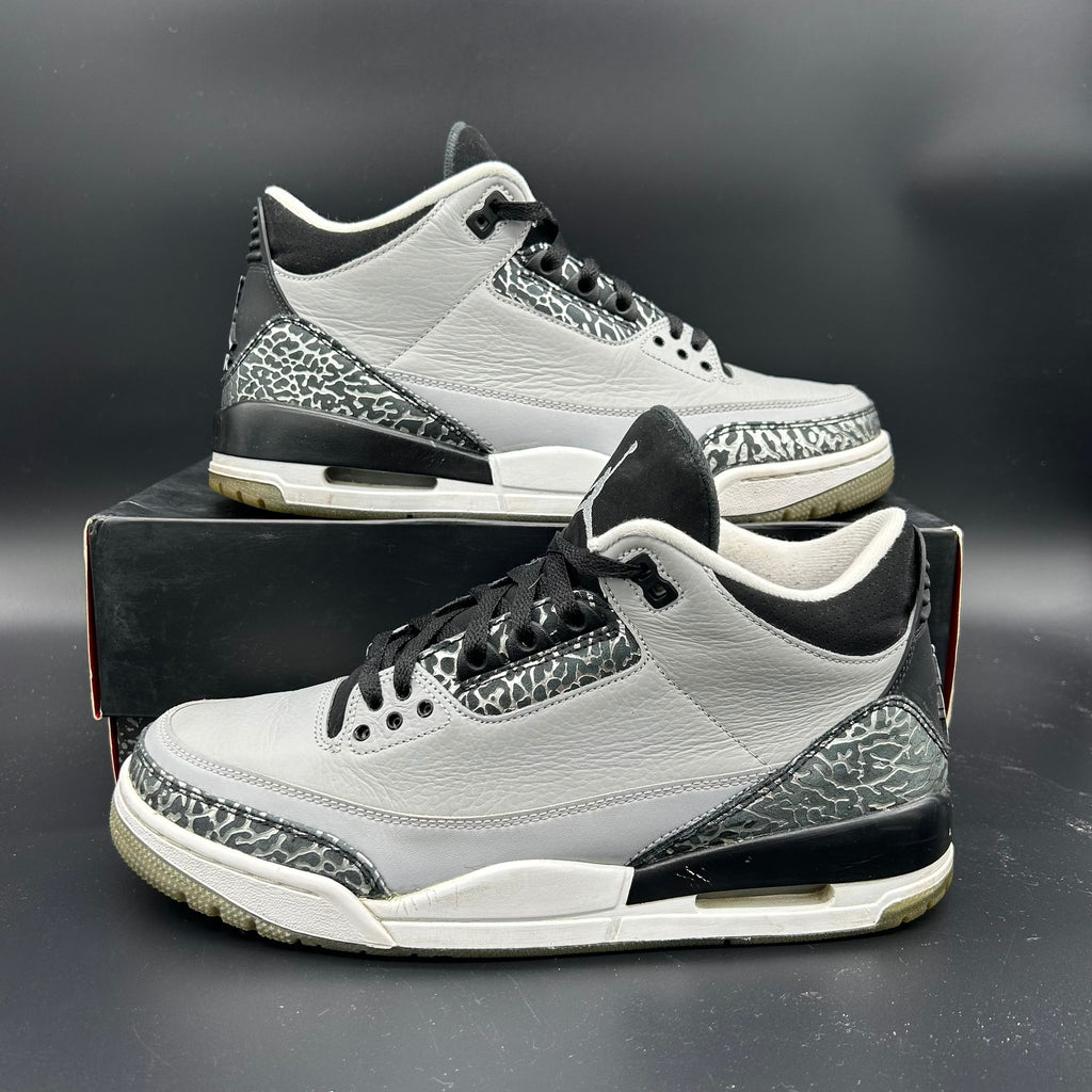 Air Jordan 3 Retro – Cool Grey – EU 44 / US 10 (Almost Brand New)