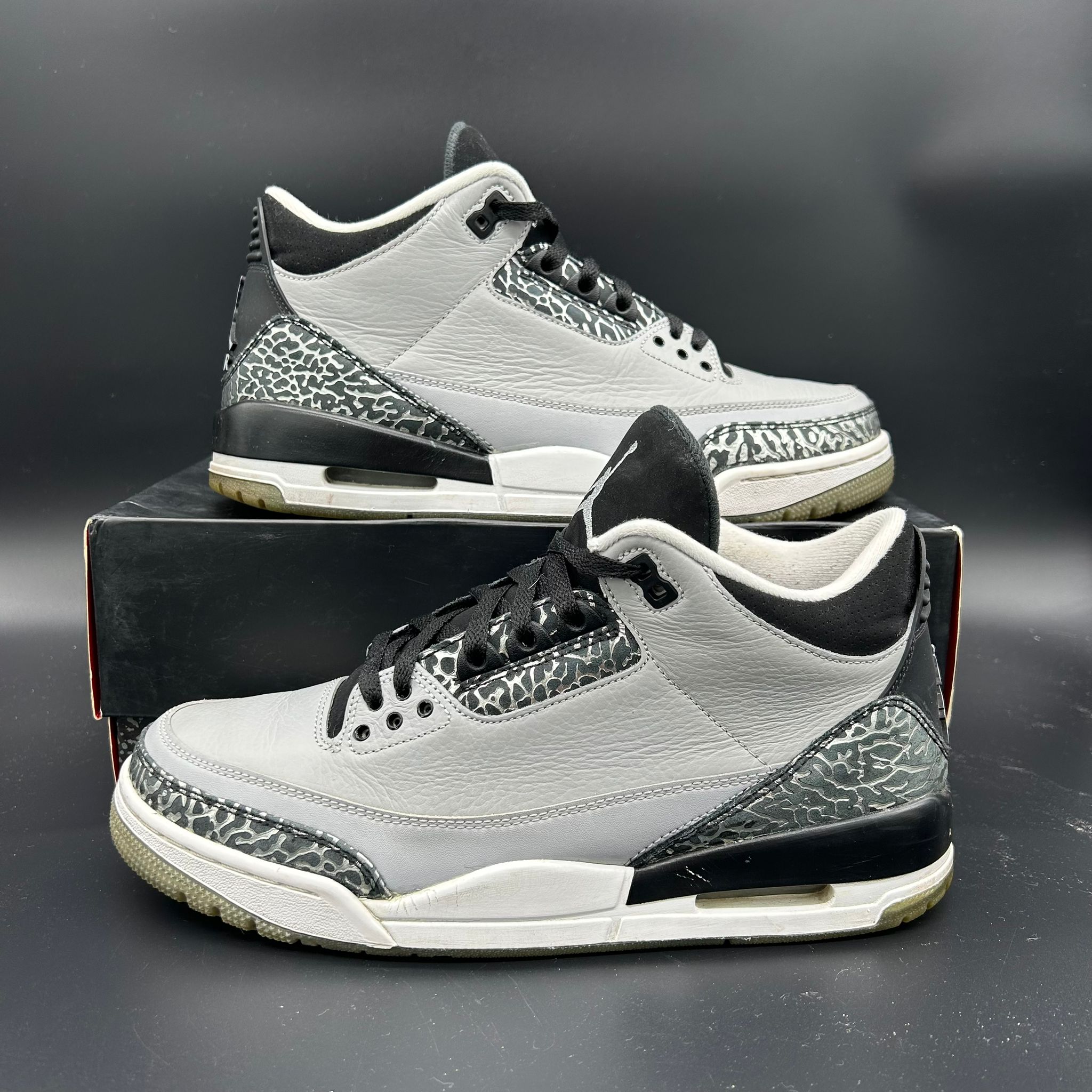Air Jordan 3 Retro – Cool Grey – EU 44 / US 10 (Almost Brand New)