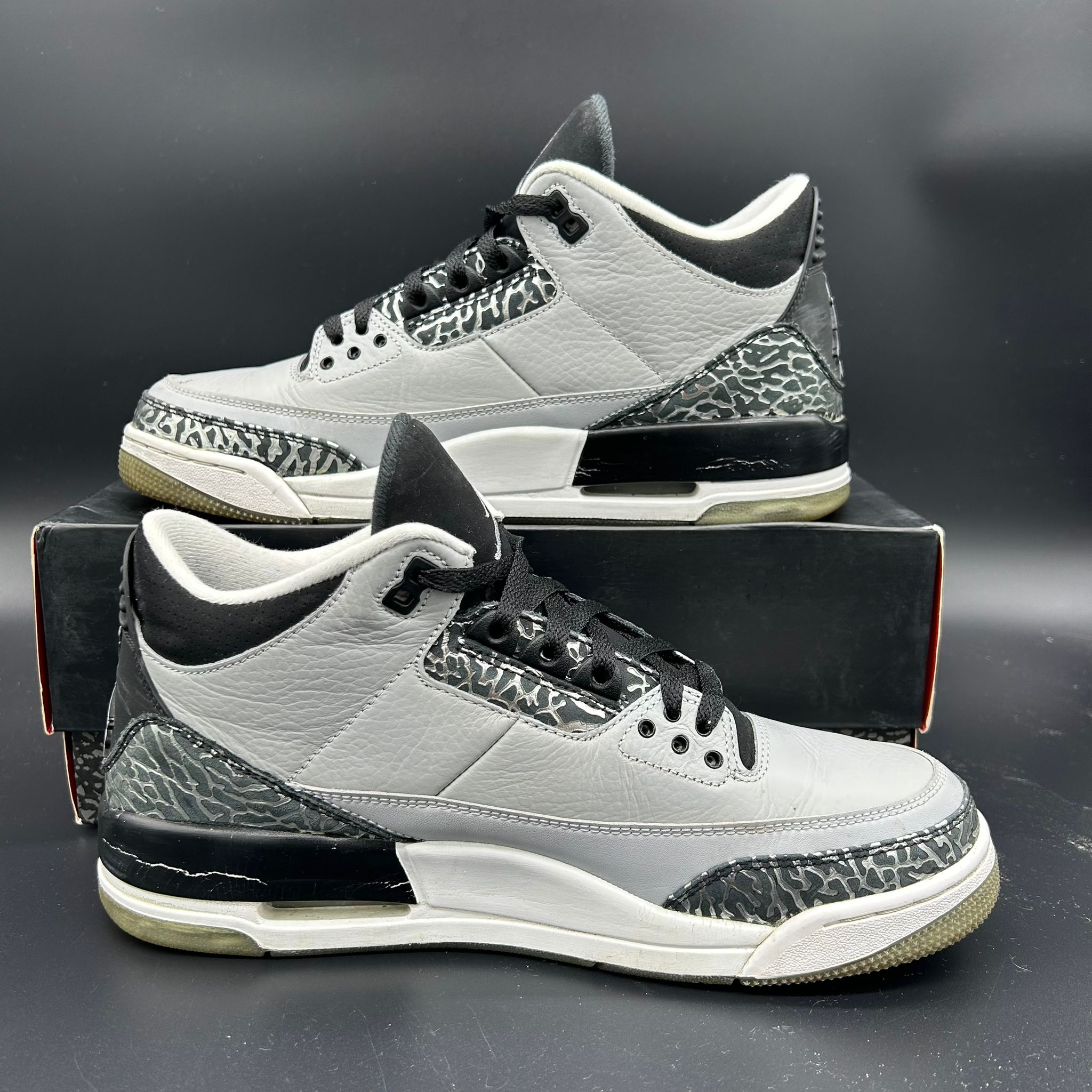 Air Jordan 3 Retro – Cool Grey – EU 44 / US 10 (Almost Brand New)