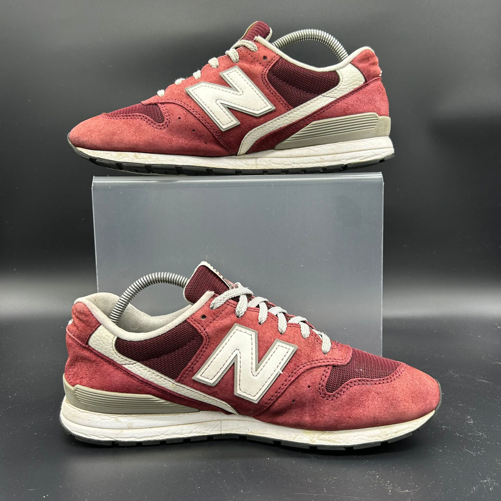 New Balance 996 – Burgundy / White – EU 42.5 / US 9 (Used)