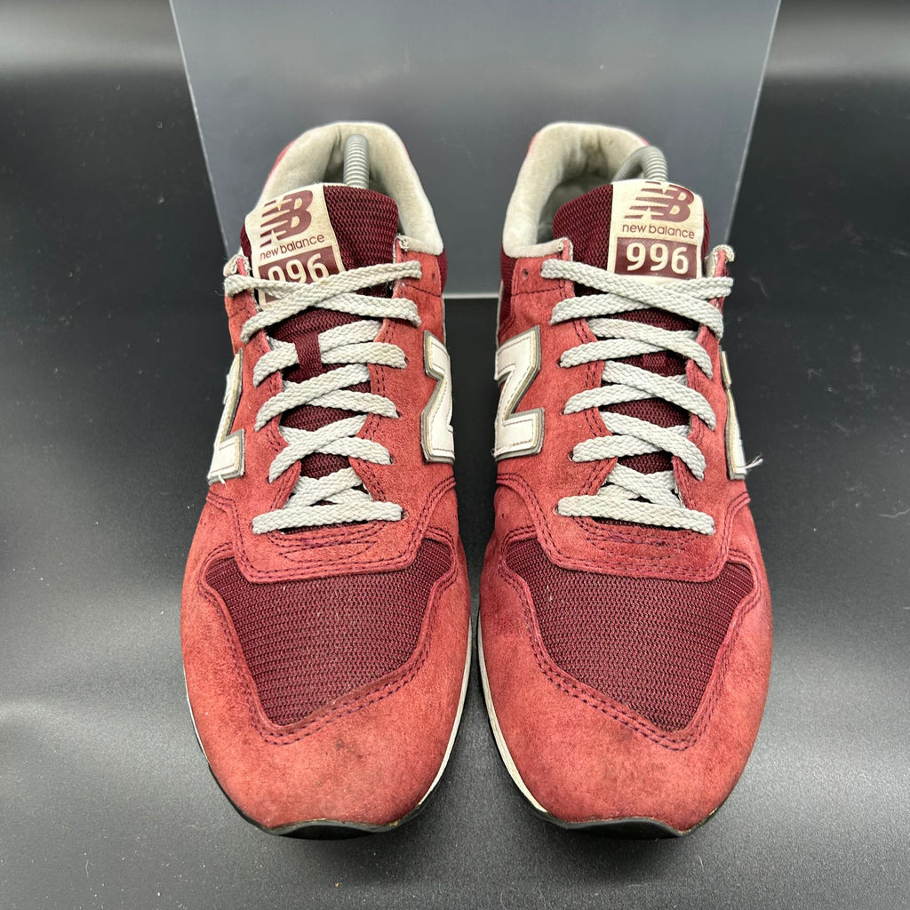 New Balance 996 – Burgundy / White – EU 42.5 / US 9 (Used)