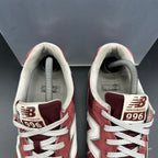 New Balance 996 – Burgundy / White – EU 42.5 / US 9 (Used)