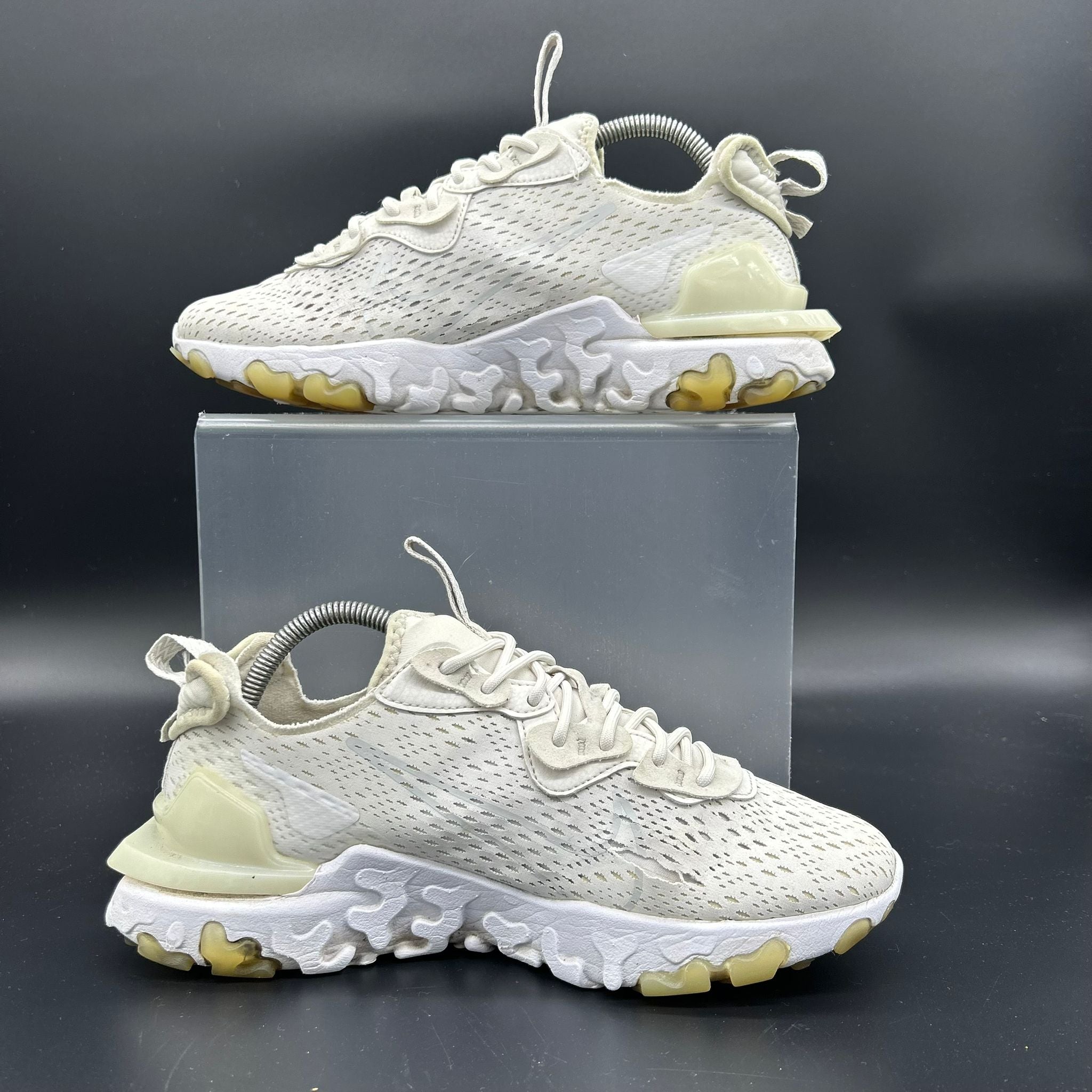 Nike React Vision – Triple White – EU 41 / US 8 (Used)