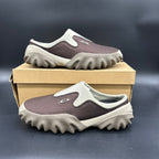 Oakley Factory Team Jacquard Chop Saw Mule – Brown/Cream – EU 43 / US 9.5 (New with Box)