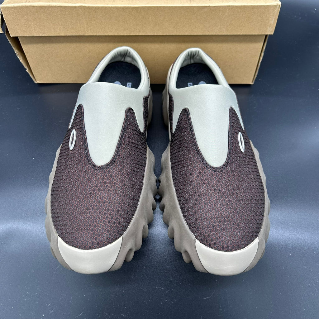 Oakley Factory Team Jacquard Chop Saw Mule – Brown/Cream – EU 43 / US 9.5 (New with Box)