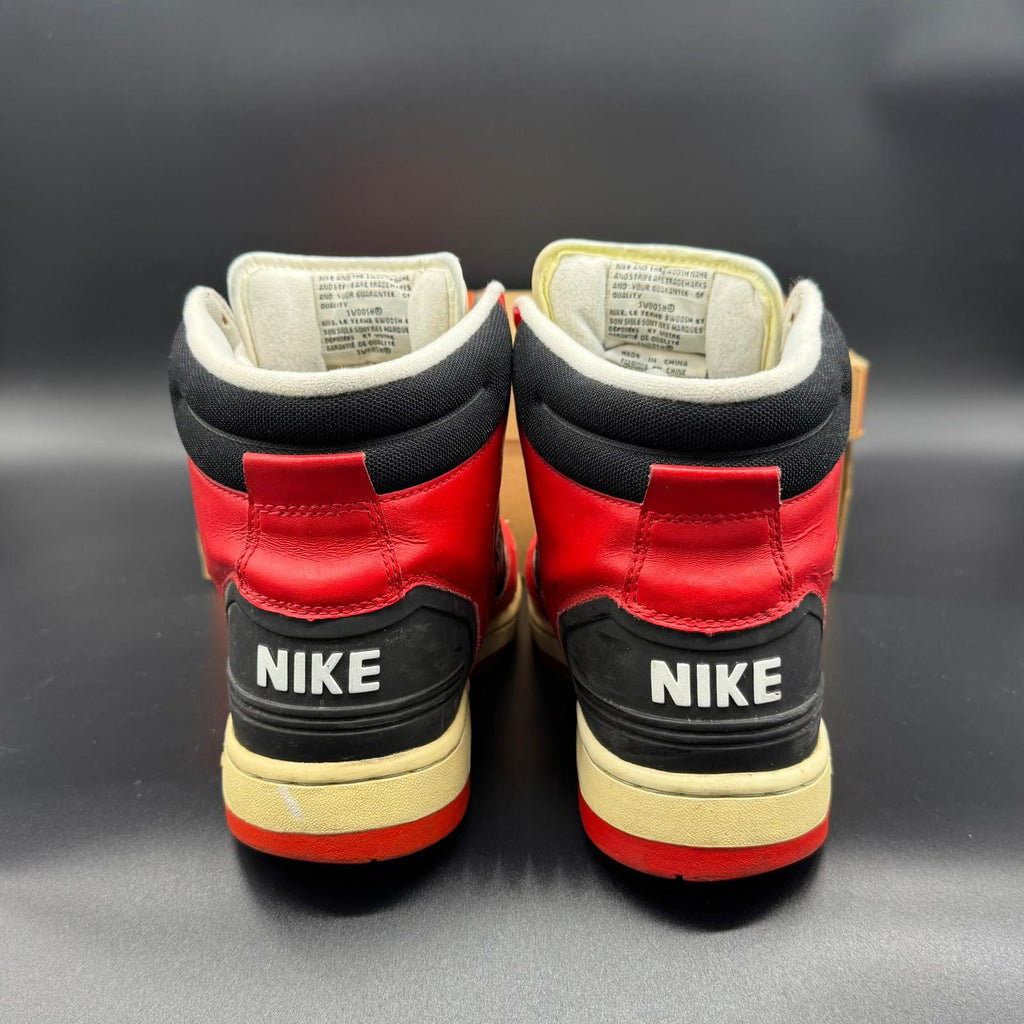 Nike Air Force II High (2003) – Sport Red/Black-White – EU 43